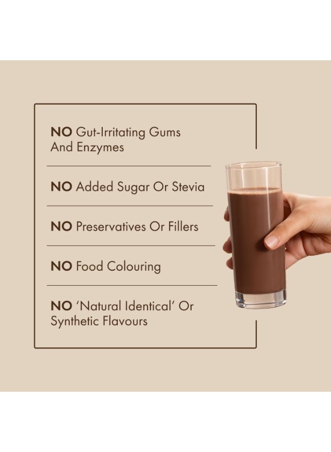 Cosmix No-Nonsense Plant Protein | 24 Protein/Serve, 500g Pouch | Indonesian Cacao (Chocolate) | Plant Based Protein, Pea & Rice Isolate | Clean, Easy to Digest | All Essential Amino Acids - Image 3
